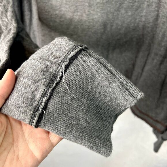 North River Raw Hem Long Sleeve 1/4 Zip Shirt Mens Size Large - Picture 6 of 11